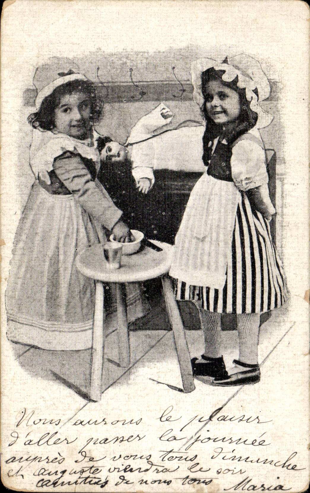 CPA Fantaisie Fantasy Enfants