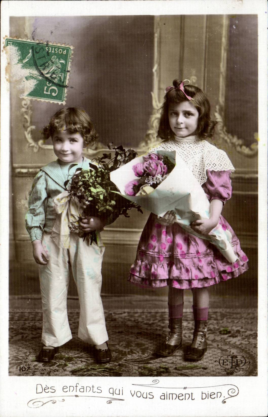 CPA Fantaisie Fantasy Enfants