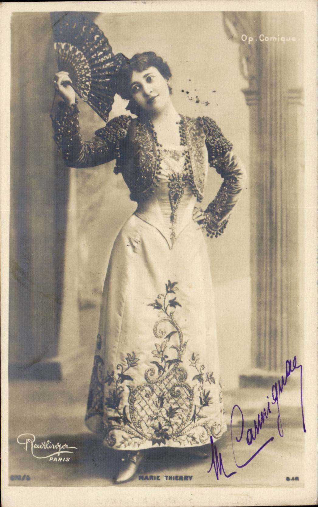 Marie Thierry — Schauspielerin am Theater — Rewblinger Paris, n° 698/4