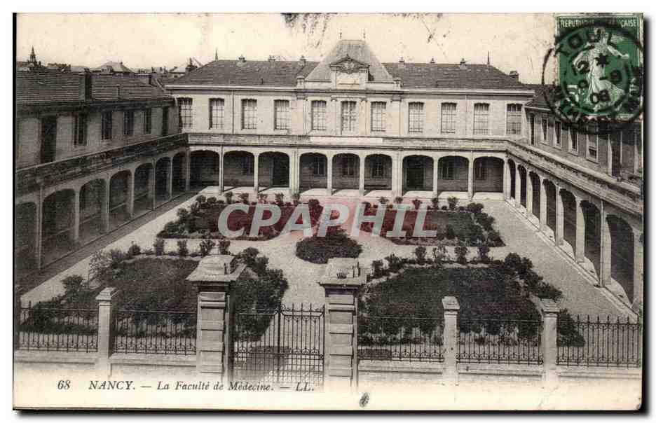 Nancy - La faculte de Medecine - CPA 
