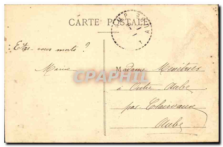 Evian les Bains - L'Ermitage - CPA  — Verso