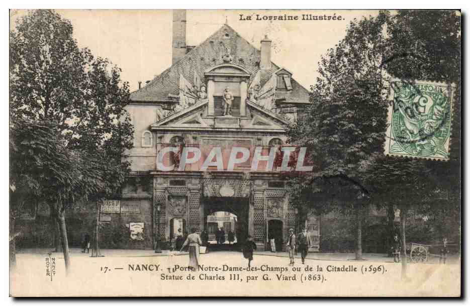 Nancy — Tor Notre-Dame-des-Champs oder der Zitadelle (1596) — La Lorraine Illustrée, n°17