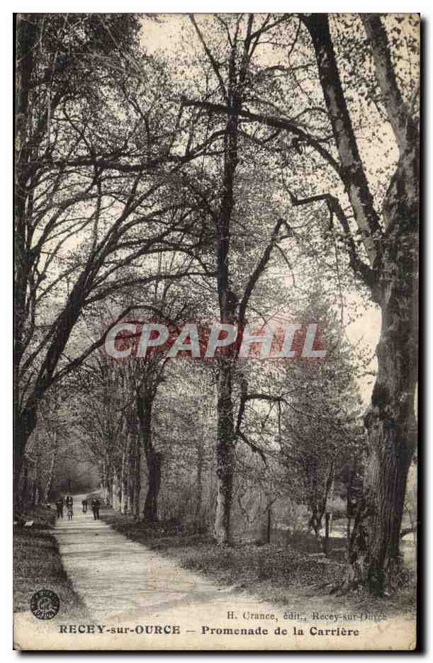 Recey sur Ource - Promenade sur la Carriere - CPA 