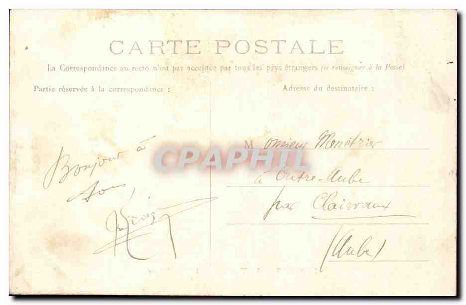 Reims — Le Tombeau de l'Abbé Miroy — Éditeur : CPAPHIL, n° 45 — Rückseite