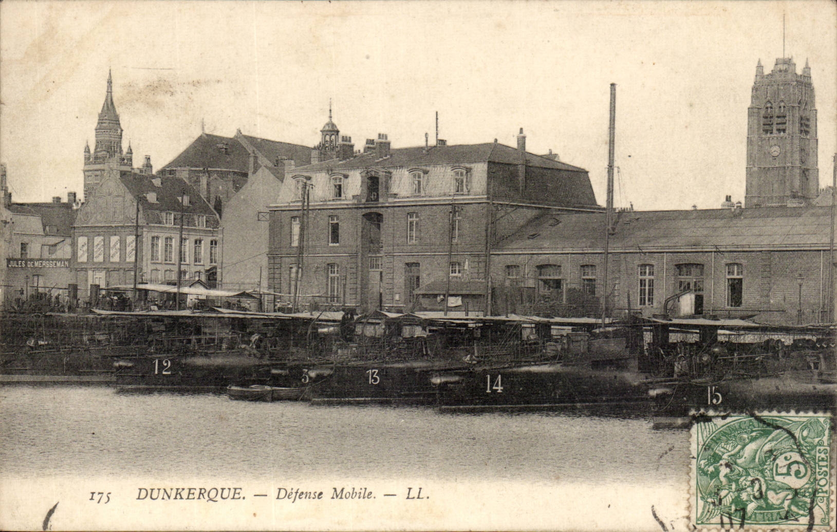 Dünkirchen — Mobiles Verteidigungsschiff — Jules de Merseman, Nr. 175