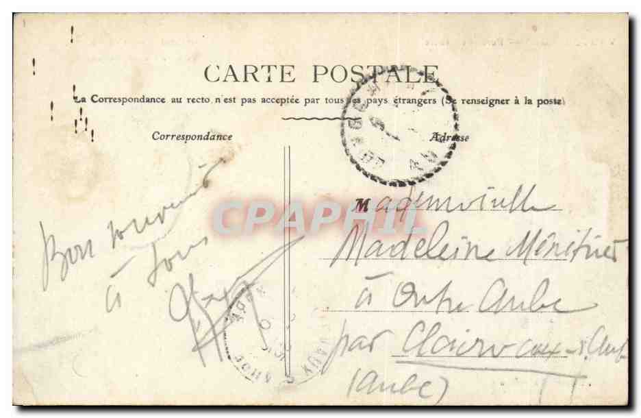 Vaucouleurs — Porte de France et Emplacement du Château du Sire de Baudricourt — Reverso