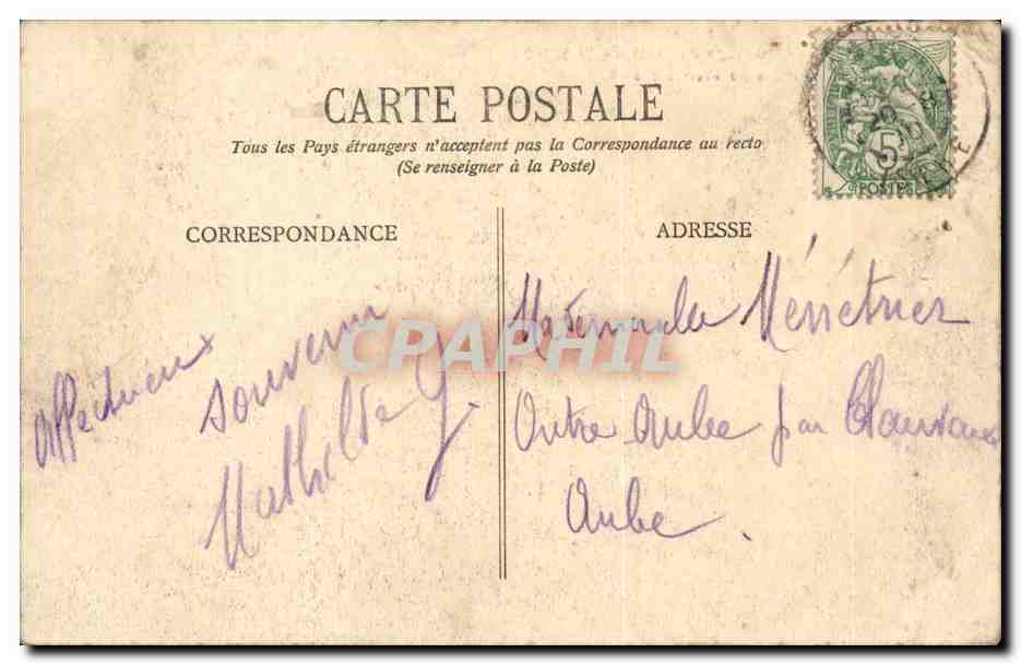 Dauphiné - Pilgerung zur N.-D. de la Salette - Überblick des Klosters - E.R. - n°609 — Rückseite