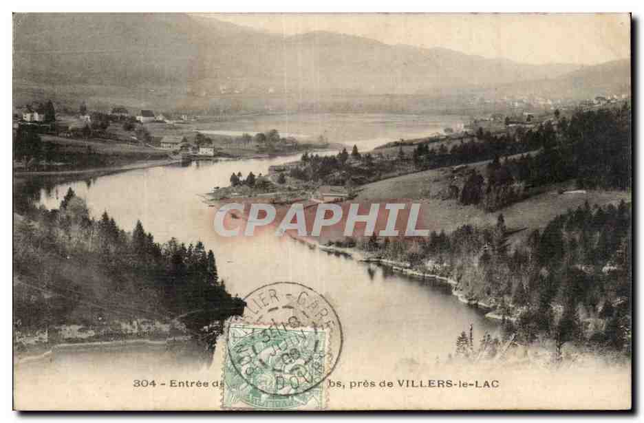Pres de Villiers le Lac - CPA 