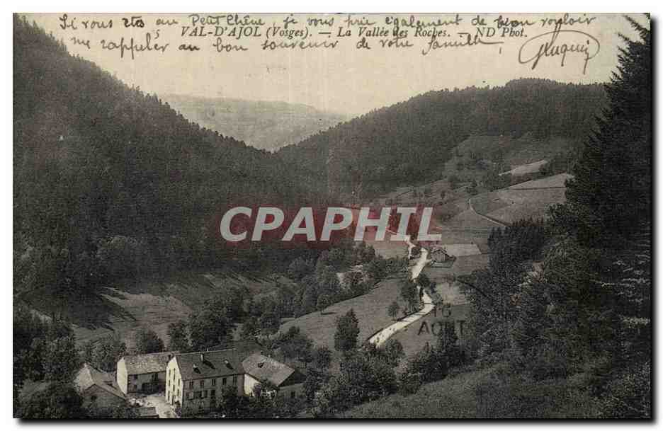 Val d'Ajol - La Valee des Roches - CPA 
