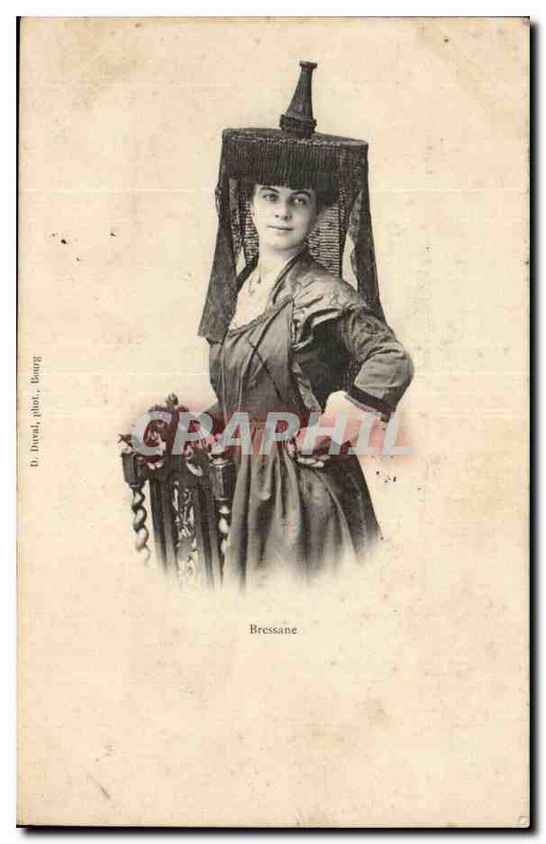 Folklore - Bressane - Femme - Costume - CPA 