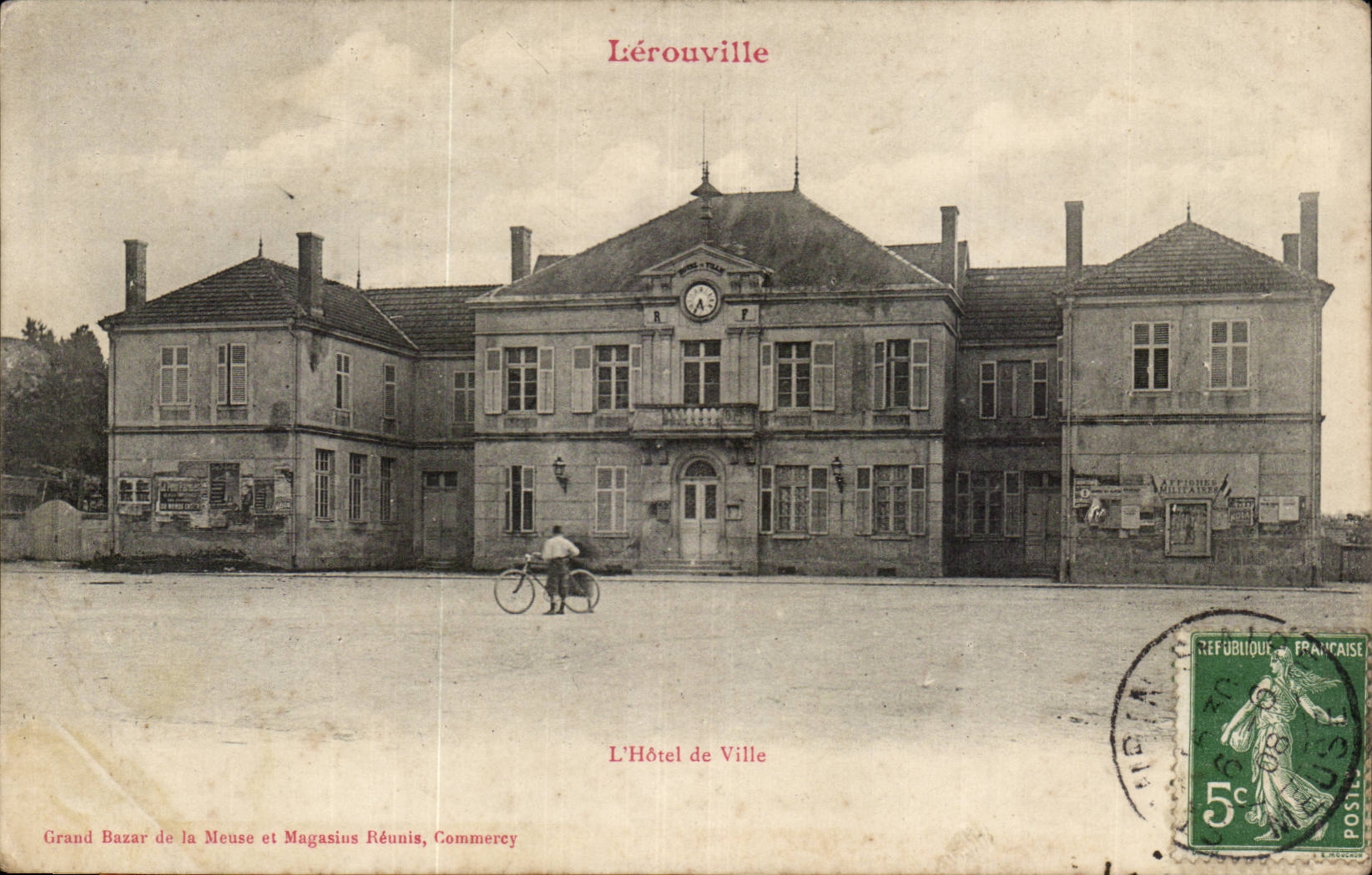 Lerouville - L'Hotel de Ville - CPA 
