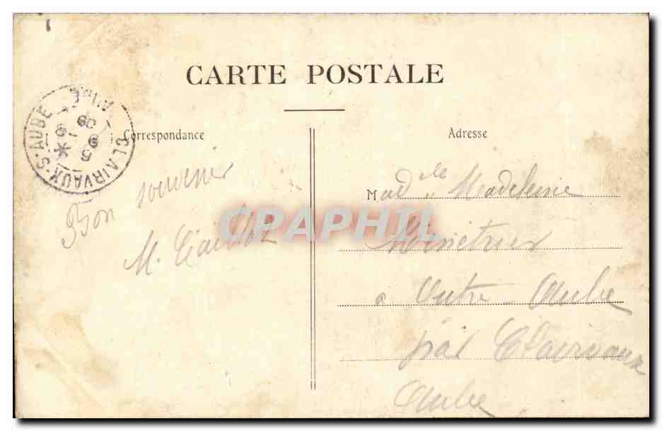 Boulogne-sur-Mer — Gruppe badender Frauen — E.S. 210, Verlag C. Renard — Rückseite