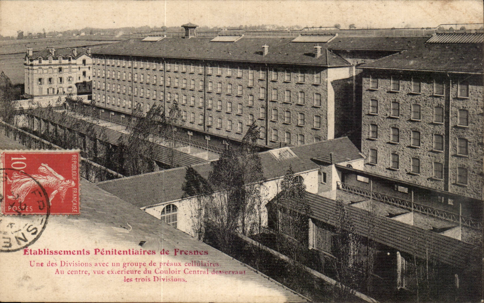 Fresnes - Etablissements Penitentiarires de Fresnes - prison - CPA 