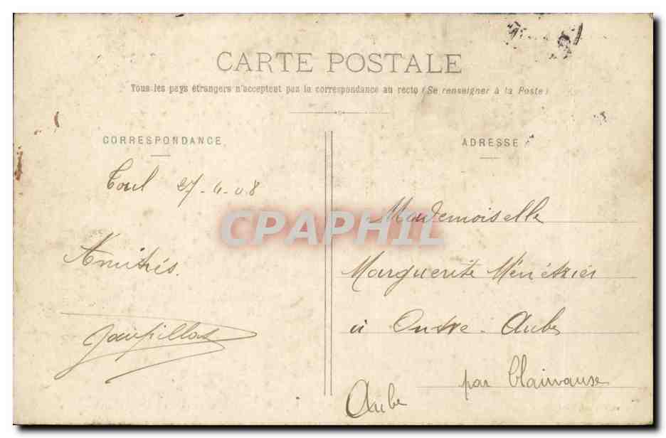 Touil — Fontaine Curel et Rue Gambetta — Poirot, éditeur, Touil — Rückseite