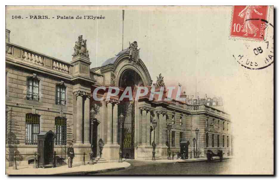 Paris 8 - Palais de L'Elysee - CPA 