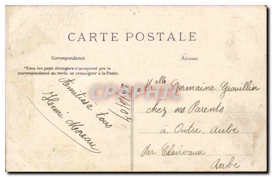 Melun CPA Vue generale — Rückseite