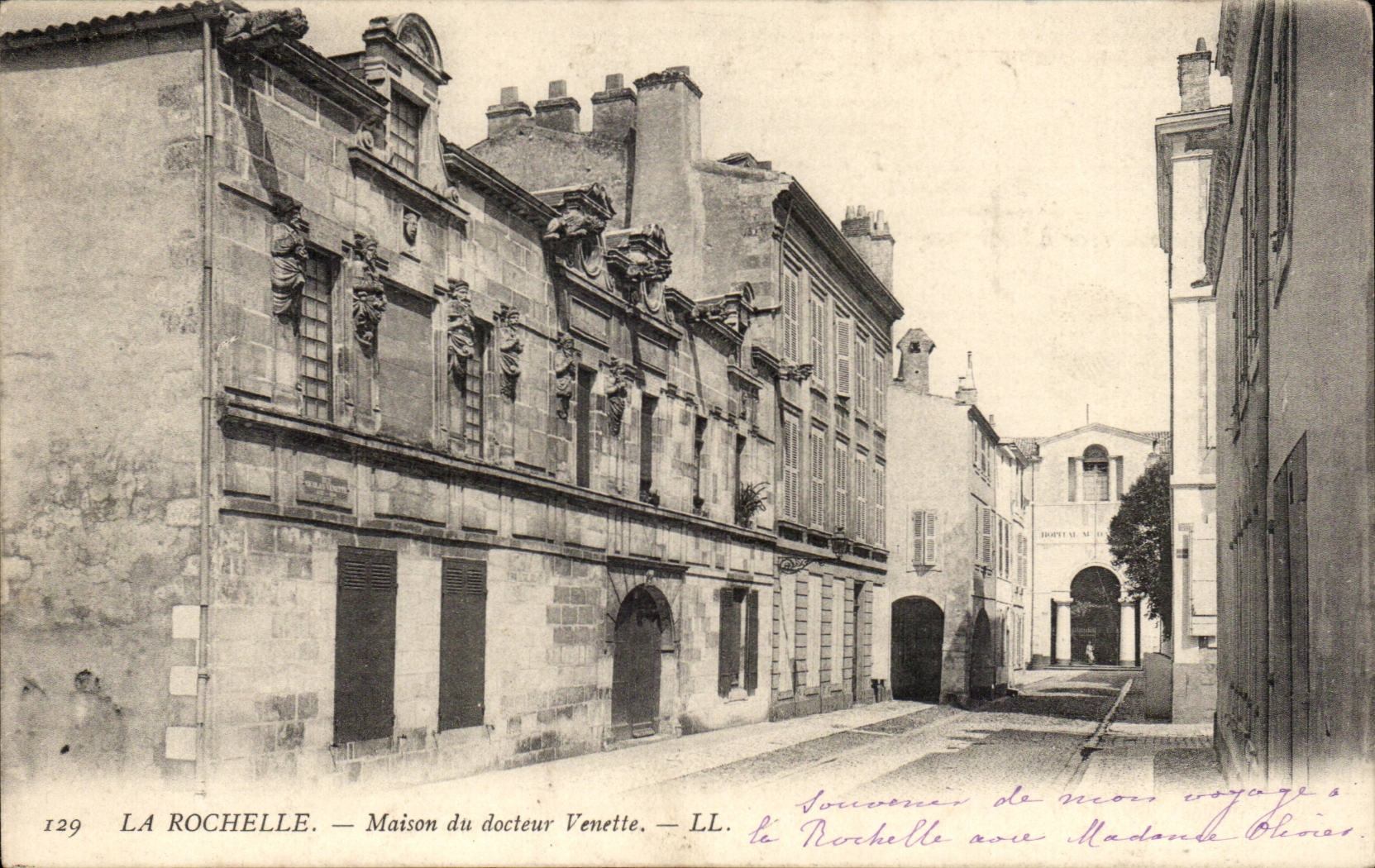 La Rochelle CPA Maison du docteur Venette