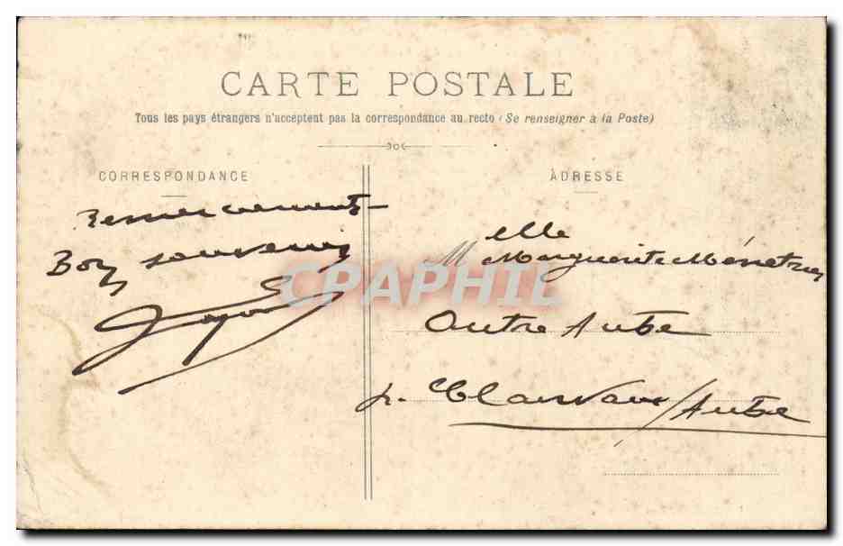La compuerta del canal frente a la estación de Villey-le-Sec — Alrededores de Toul ilustrados — Potrot, editor, Toul — Reverso
