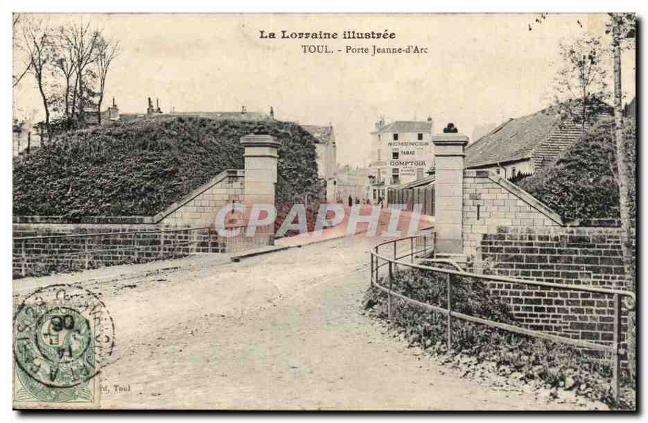Toul - Porte Jeanne d'arc - CPA 