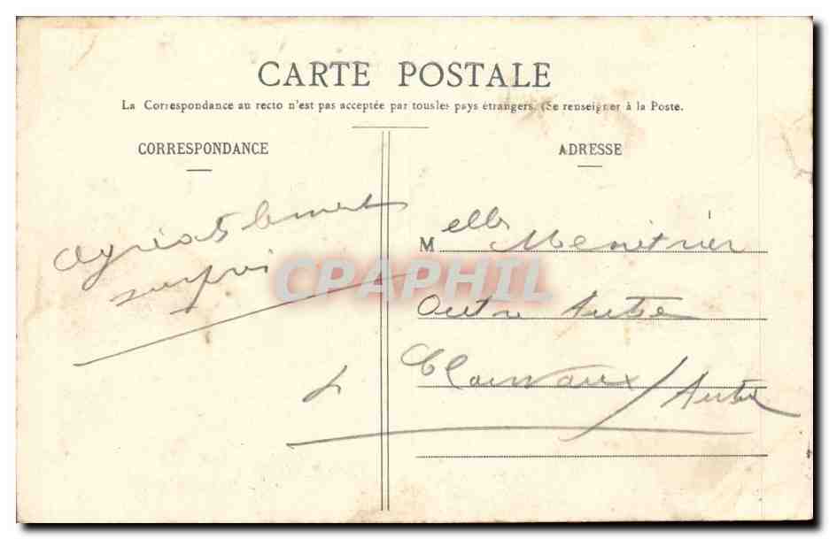 Toul - Porte Jeanne d'arc - CPA  — Rückseite
