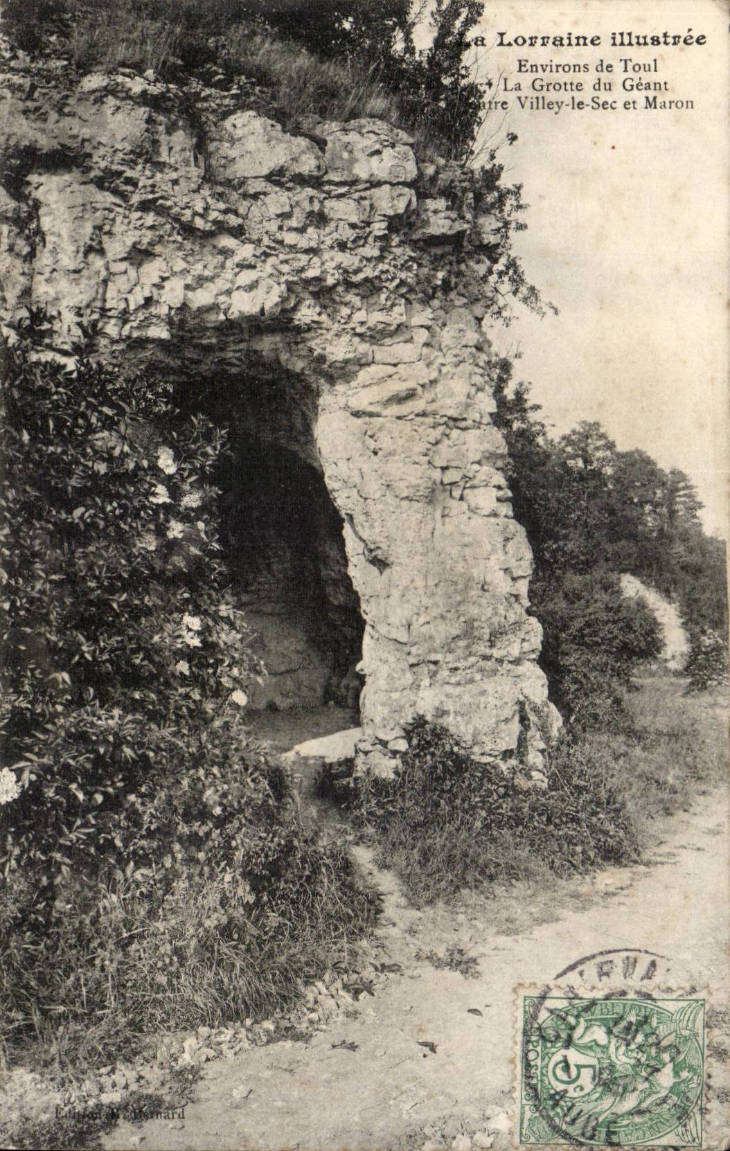 Die Höhle des Riesen — Umgebung von Toul — La Lorraine illustrée