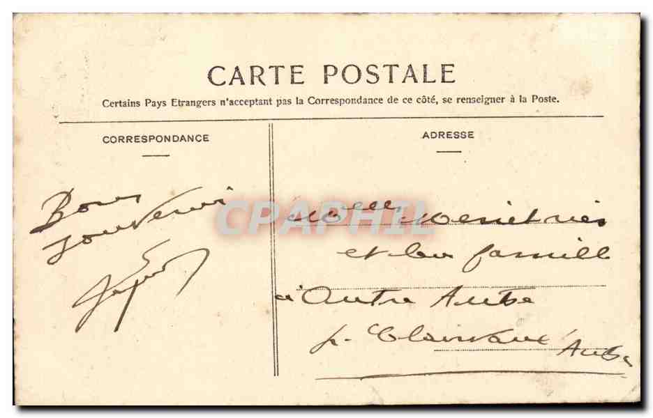 Militaria - Ecole a Feu - Piece! Feu! Mortier de 220 - CPA  — Rückseite