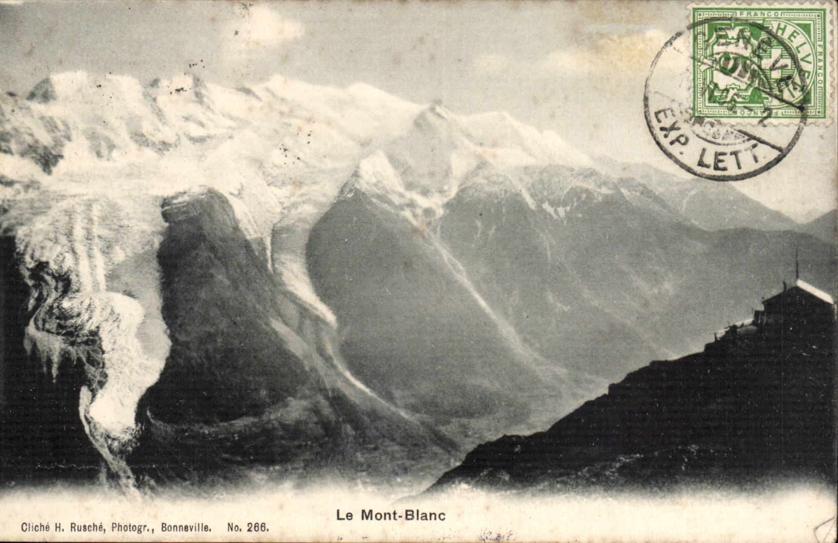 Suisse - Schweiz - Le Mont Blanc - CPA 