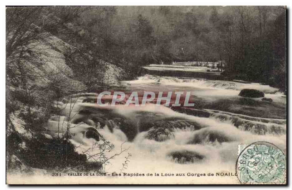 Les Rapides de la Loue aux Gorges de Noaillat — Senod & Pons — n° 231