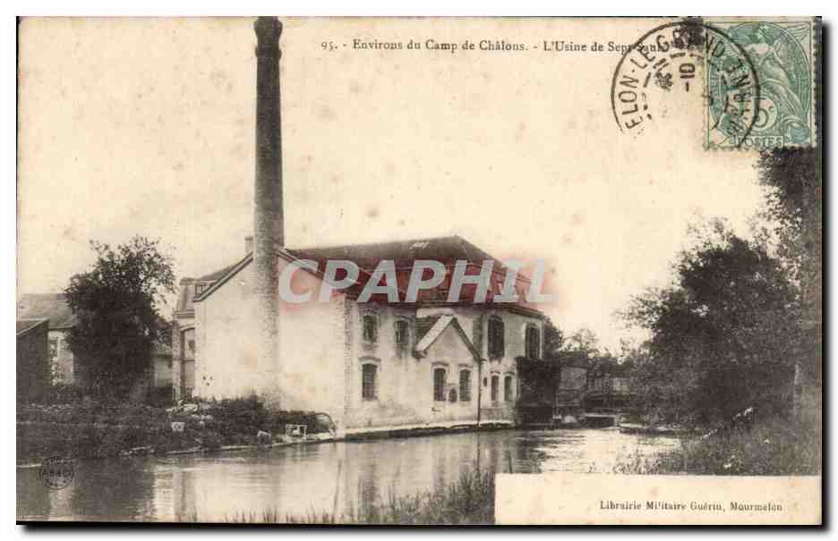 Camp de Chalons - L'Usine - CPA 