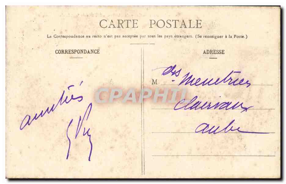 Camp de Chalons - L'Usine - CPA  — Back