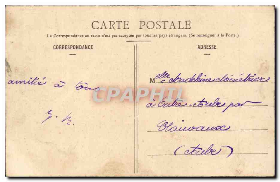 Camp de Chalons - Le Canal a Sept Sauls et le Pont L'Issu - CPA  — Back