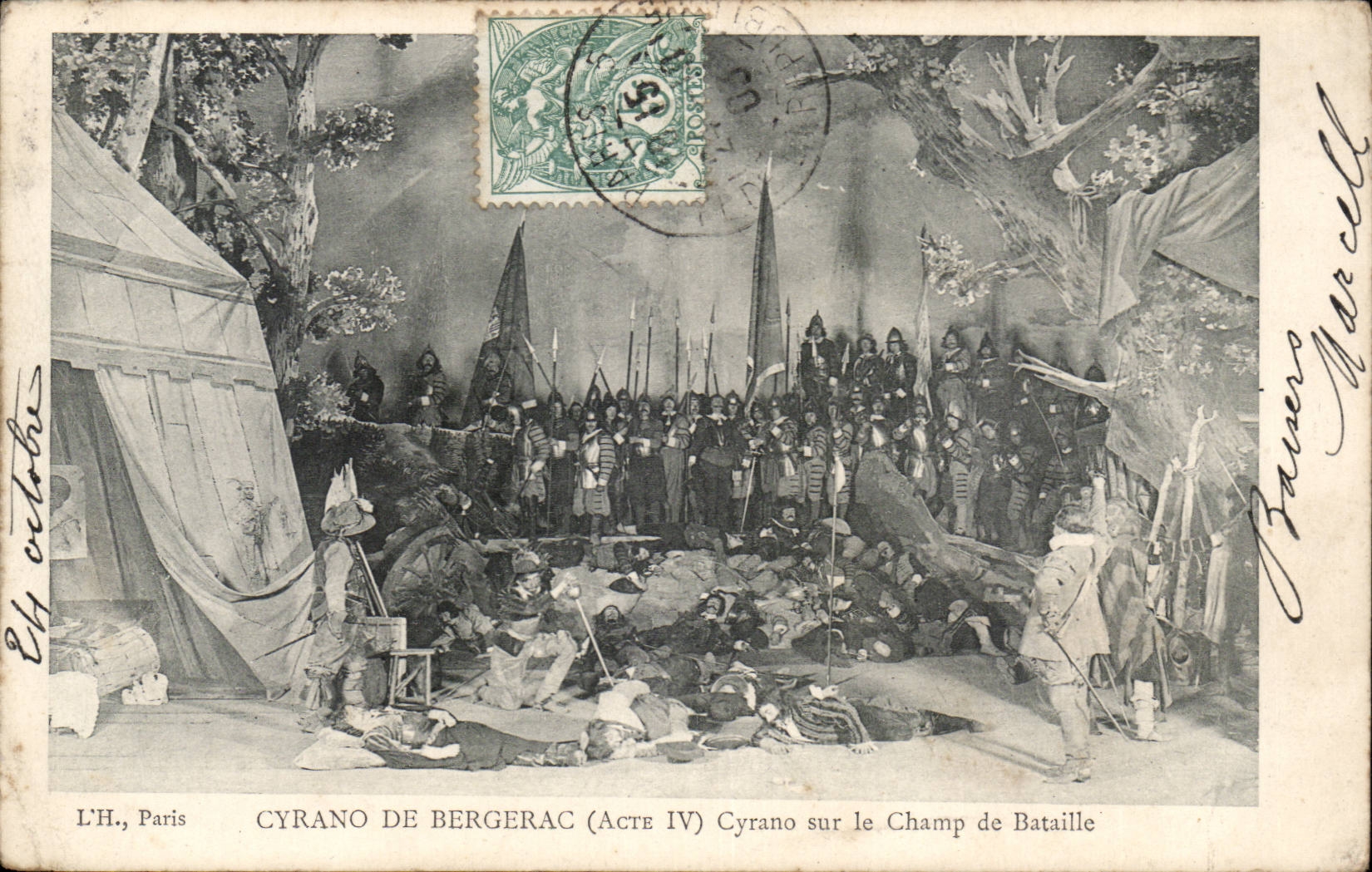Cyrano de Bergerac (Acte IV) - Cyrano sur le Champ de Bataille — L'H. Paris