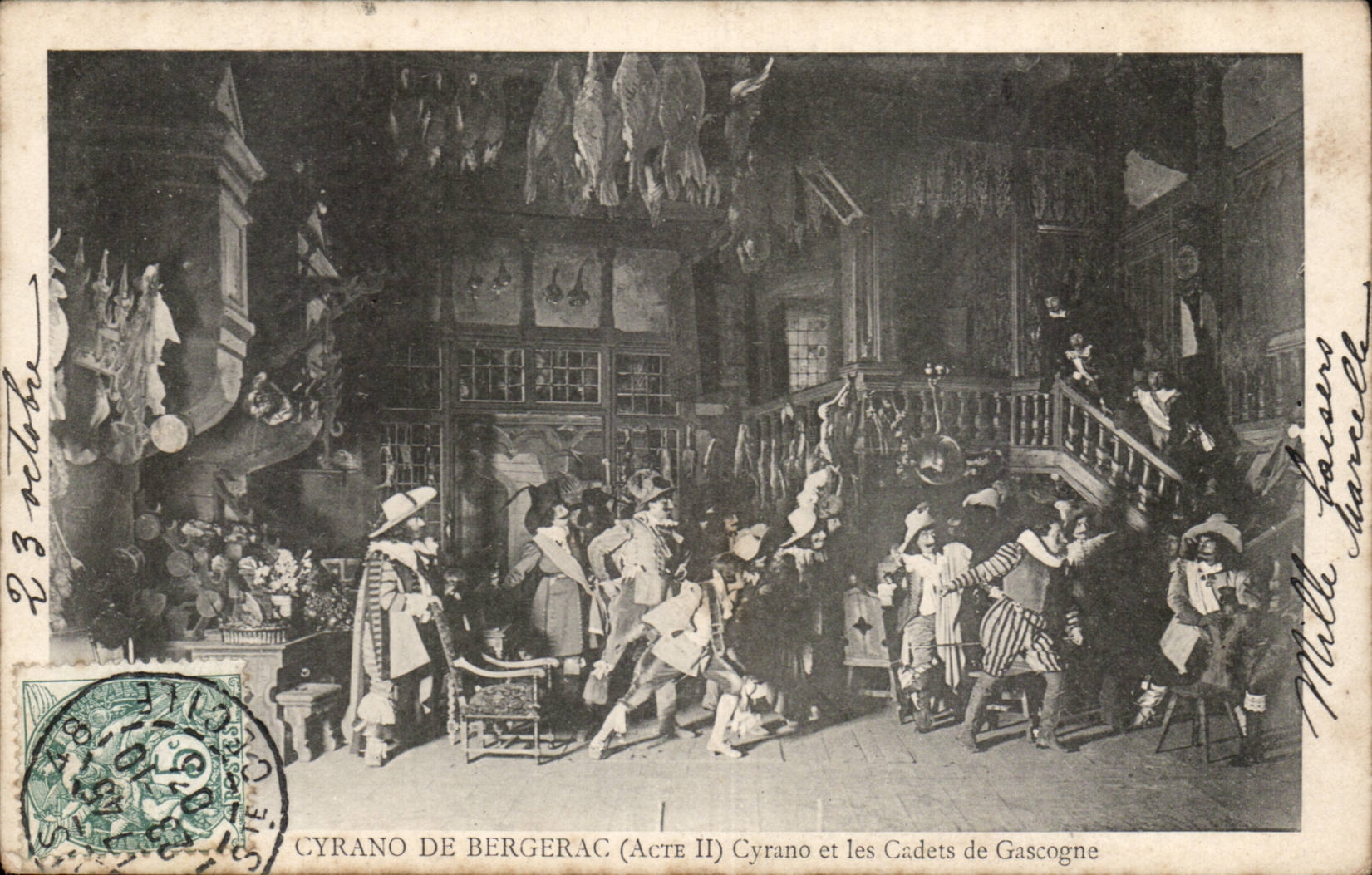 Cyrano de Bergerac (Akt II) Cyrano und die Kadetten von Gascony — Malle d'Ance — Nr. 23 Oktober