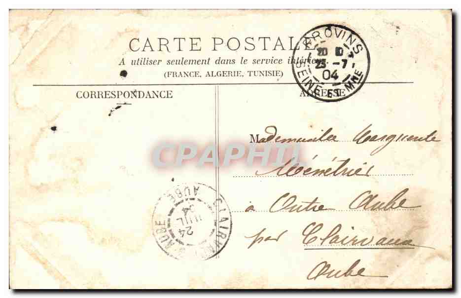 Fantaisie - Enfant - Garcon - Une Poulet a l'etouffee - Comment faire une poule - serie de 6 cartes - CPA  — Rückseite