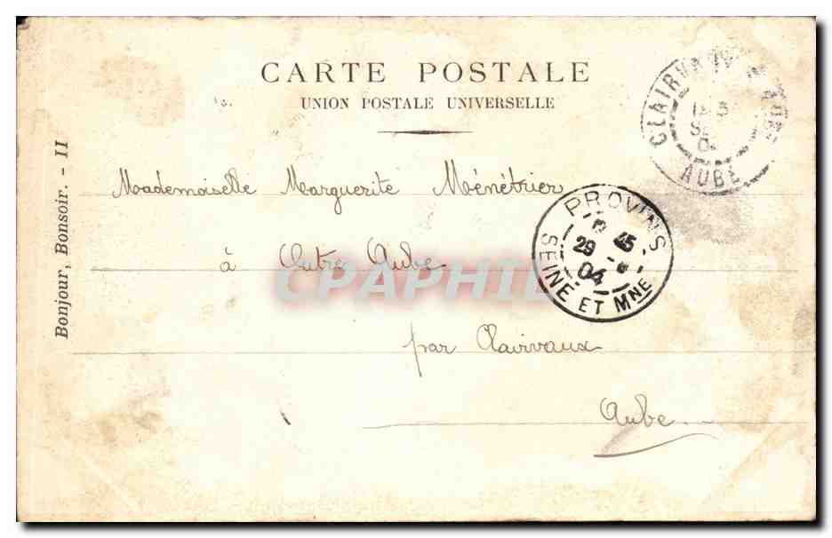 Fantaisie - Enfant - C'est tout ce que vous avez a me dire - Bosoir - CPA  — Rückseite
