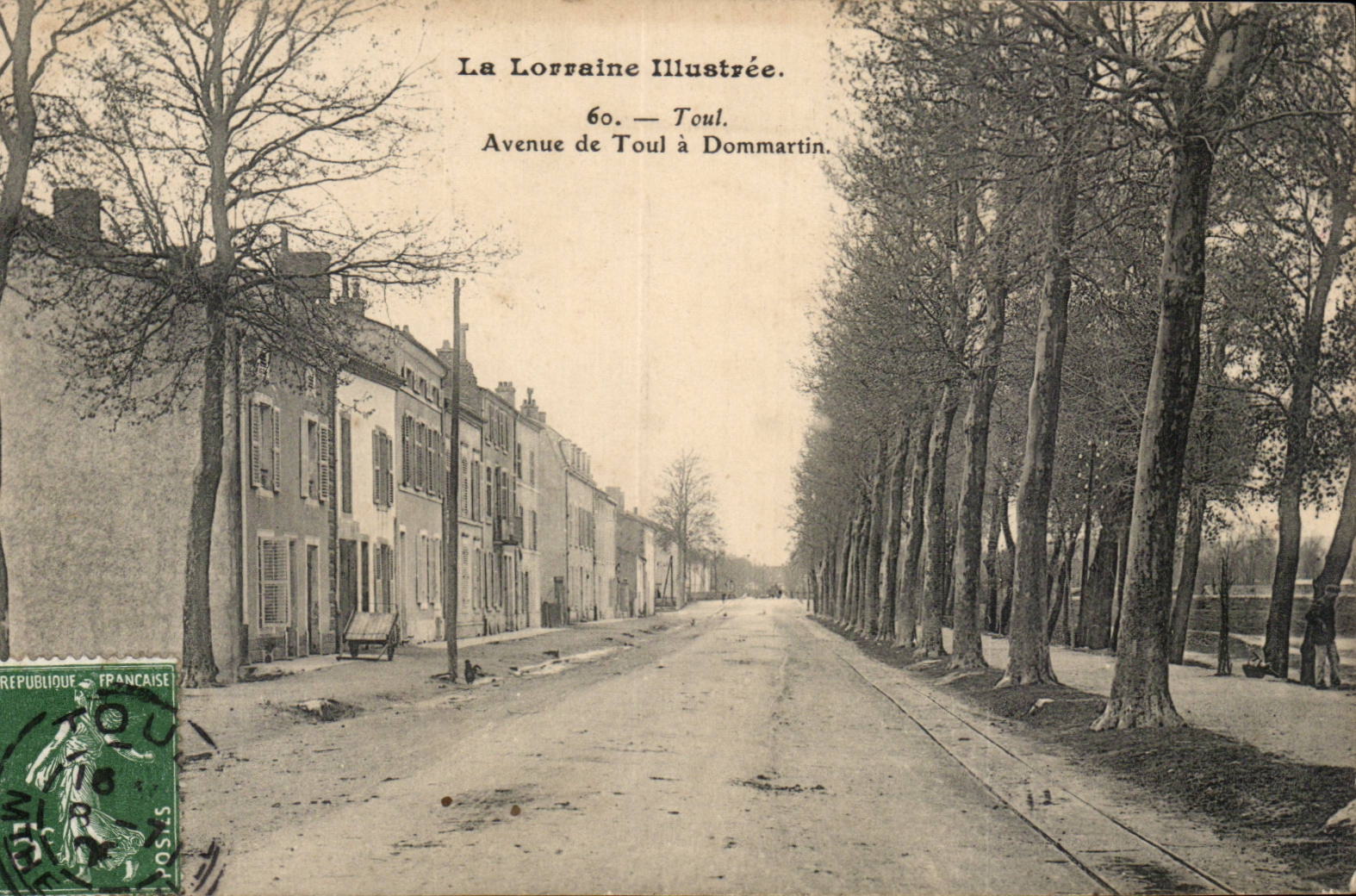 Avenue de Toul à Dommartin — La Lorraine Illustrée, n°60