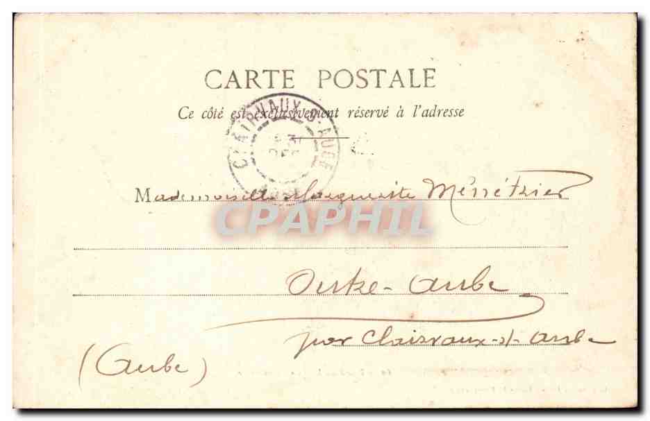Paris - Le Pont A lexandre - CPA  — Verso