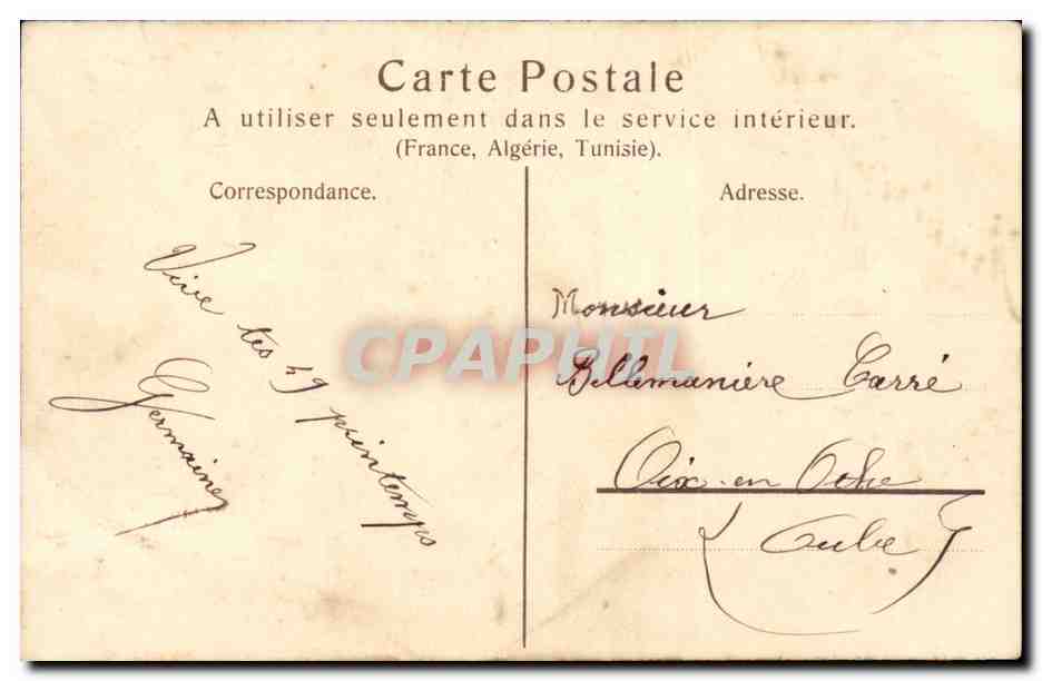 CPA Fantaisie Fantasy Fleurs Joyeux anniversaire — Rückseite