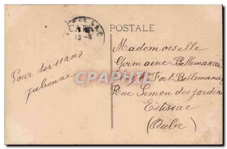 CPA Fantaisie Fantasy Bonne Fete Enfant — Rückseite