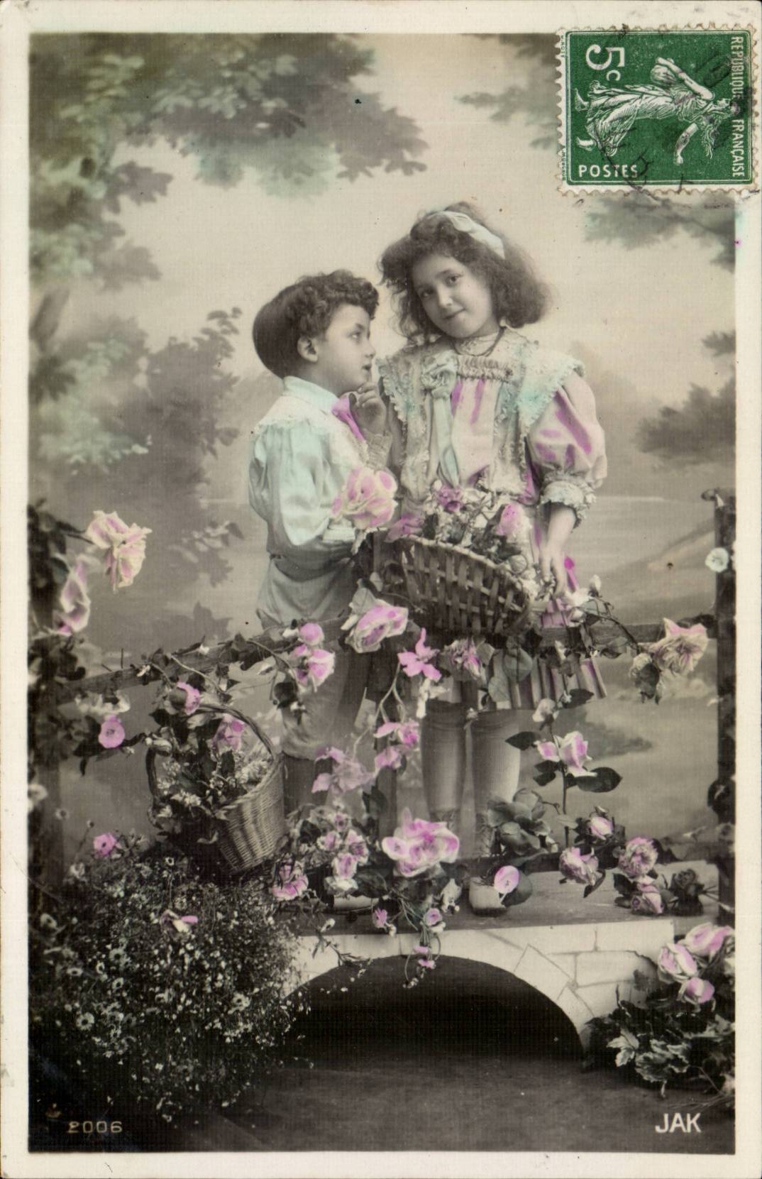 CPA Fantaisie Fantasy Enfants