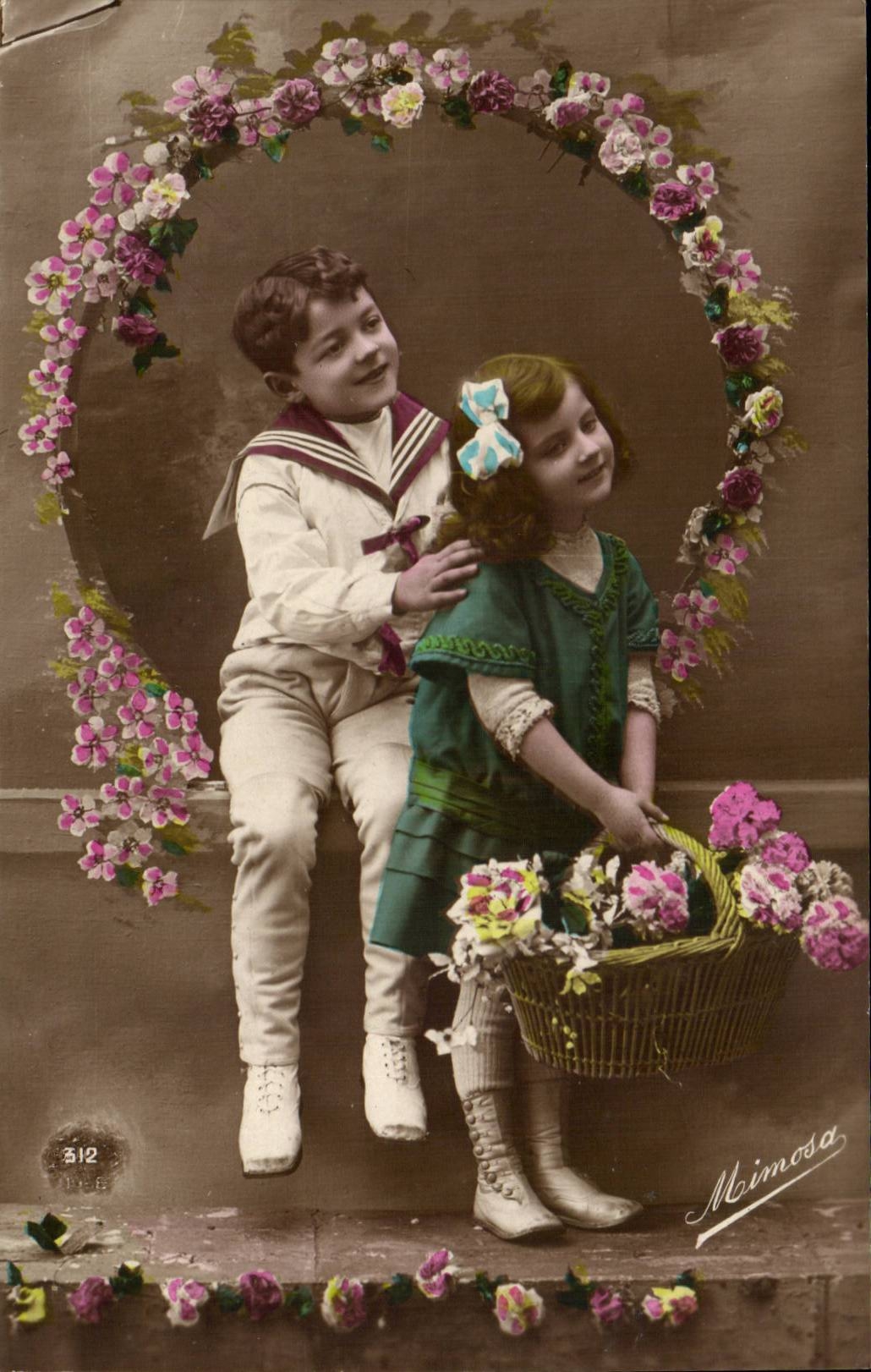 CPA Fantaisie Fantasy Enfants 