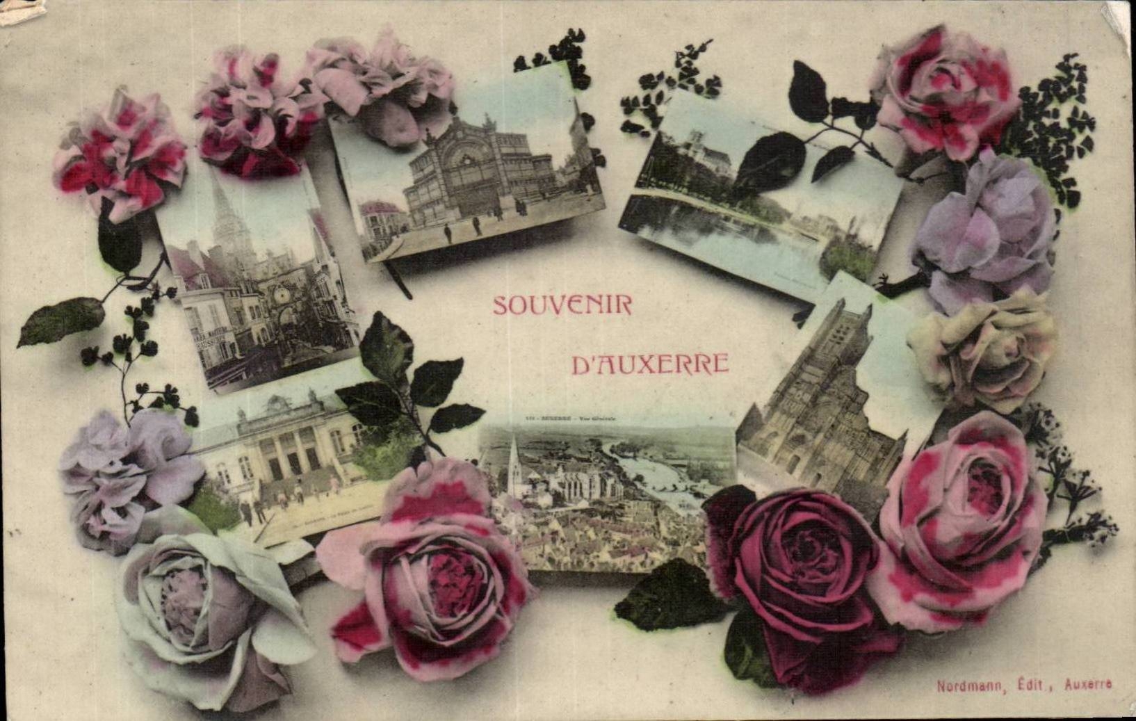 Auxerre CPA Souvenir