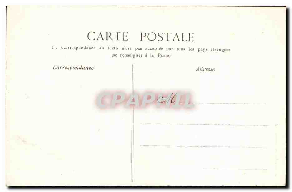 Auxerre CPA La lanternet de la cathedrale — Rückseite