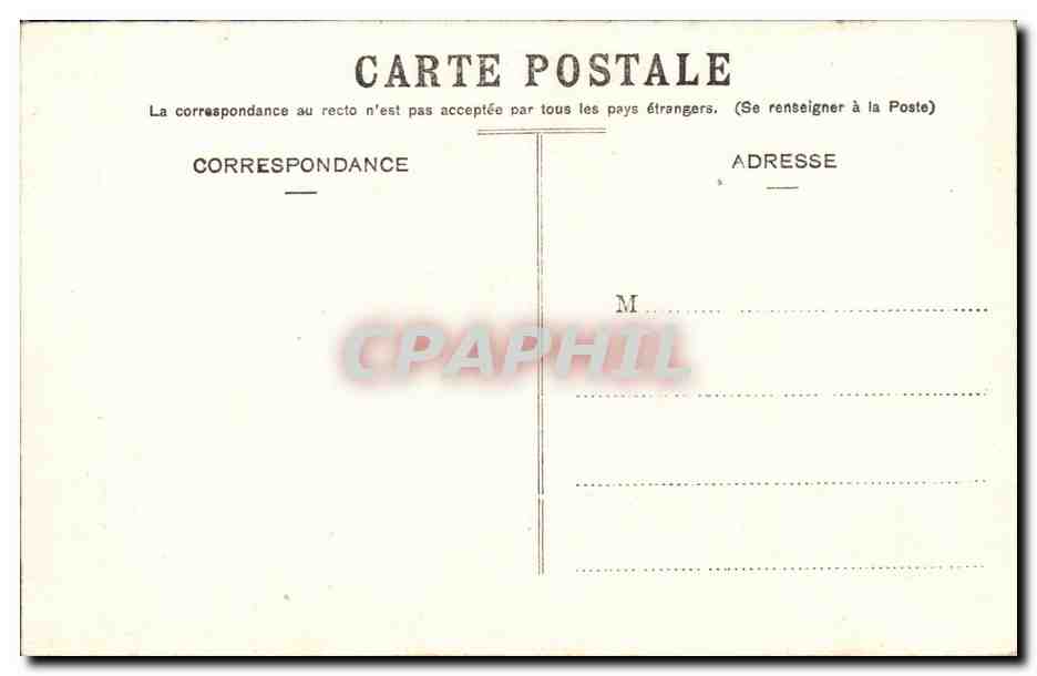 Auxerre CPA Moulin du President  — Verso