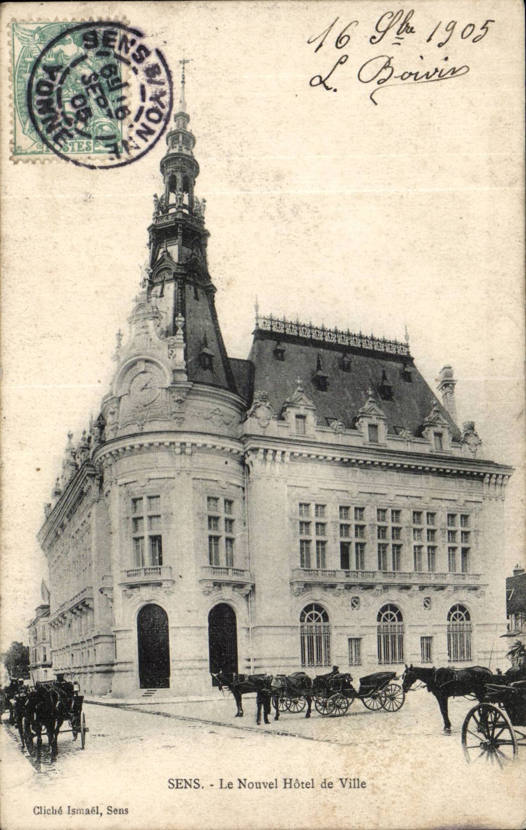 Sens CPA Le nouvel Hotel de ville