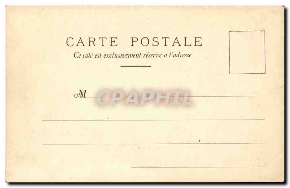 Le mont Dore CPA Hotel Sarciron — Verso