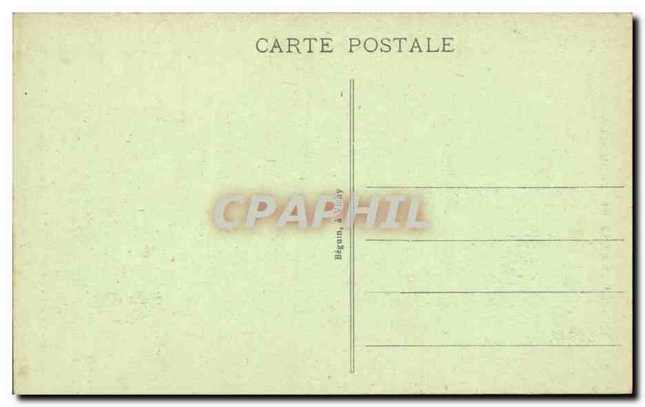 Clermont-Ferrand — Façade Nord de la Cathédrale, La Tour de la Bayette — L'Auvergne Pittoresque, n°4022 — Verso