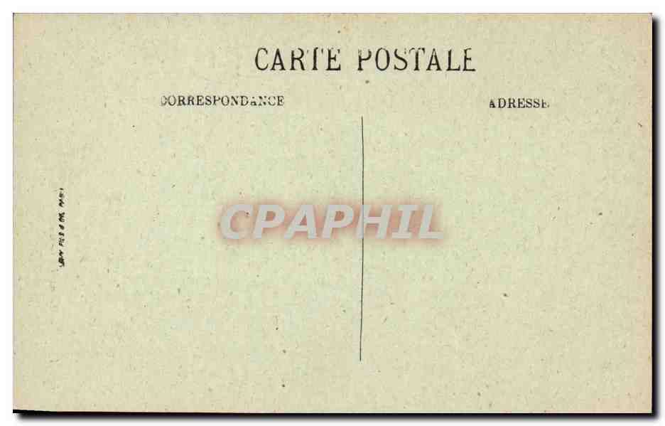 Auvergne CPA Riom La maison des consuls — Rückseite