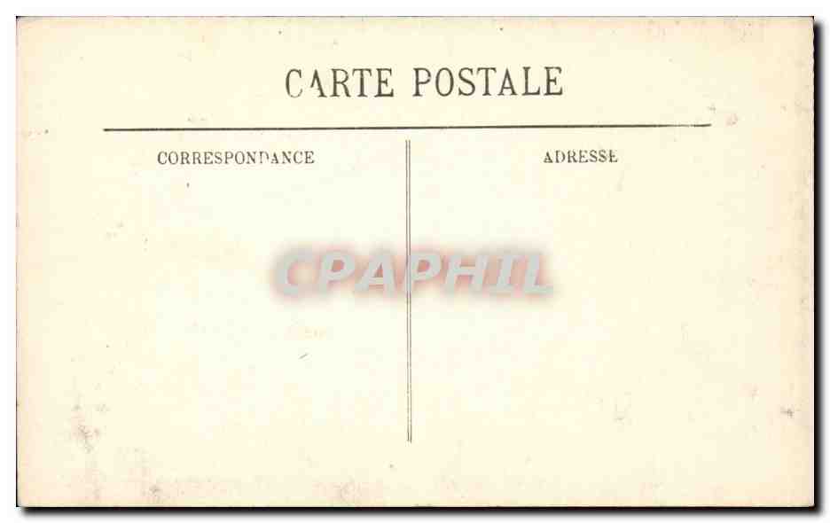 Auvergne CPA Montferrand Interieur de la maison d'adam et Eve — Verso