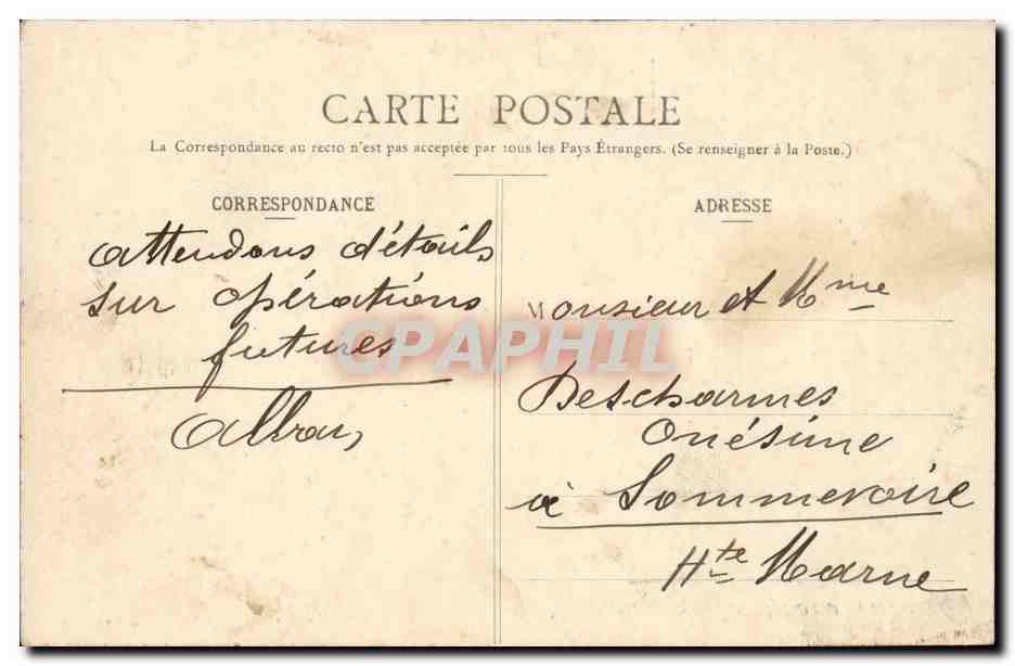 Jussey — Vue générale prise des Capucins — Fournier, imprimeur, Jussey — Back